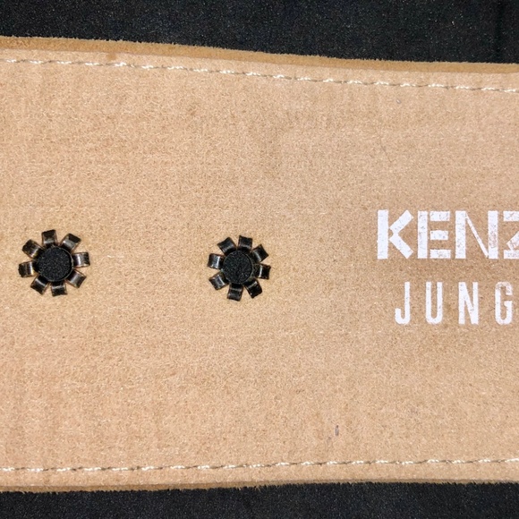 Kenzo Jungle Belt - Suede embroidered